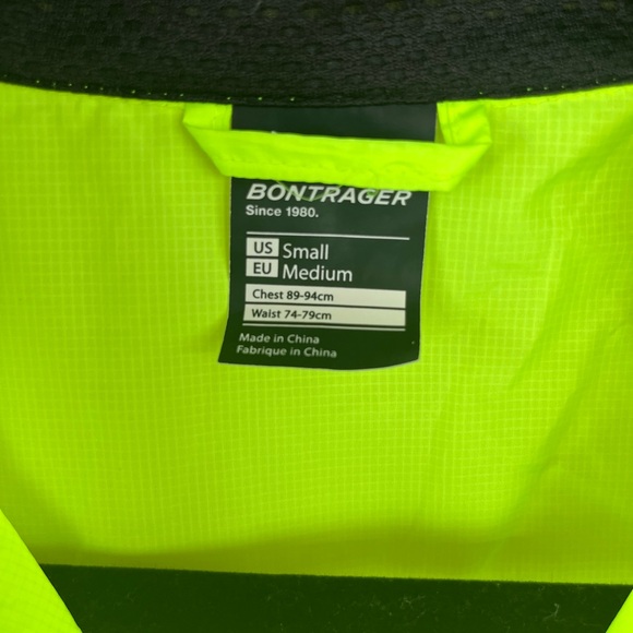 Bontrager  Race Windshell Vest Cycling Size Small - Picture 4 of 8